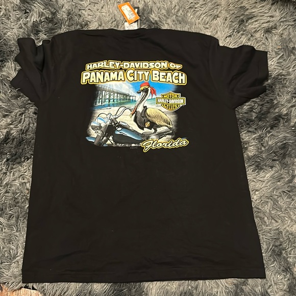 2015 Harley Davidson Motor Cycles Tee Panama City Beach - Picture 3 of 10